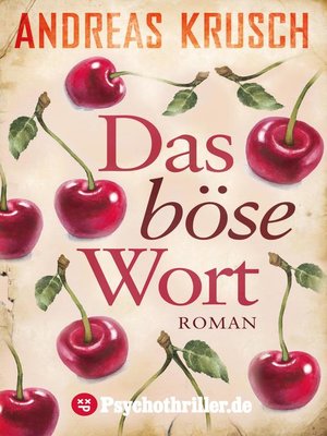 cover image of Das böse Wort